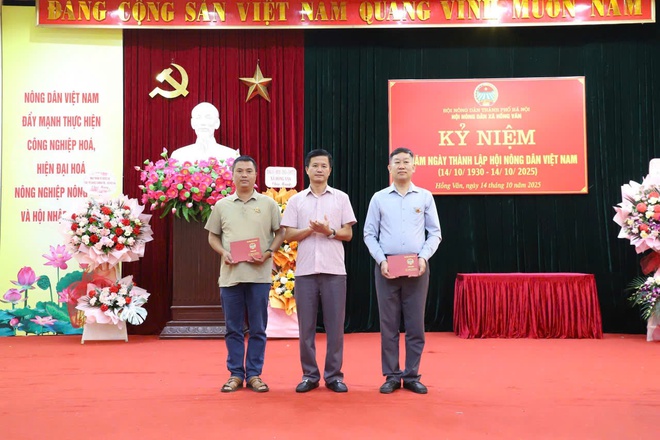 HỘI NÔNG DÂN XÃ HỒNG VÂN KỶ NIỆM 95 NĂM NGÀY THÀNH LẬP HỘI NÔNG DÂN VIỆT NAM (14/10/1930 - 14/10/2025)- Ảnh 8.