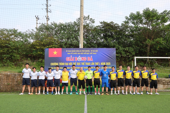 Phú Nghĩa tổ chức thành công Giải bóng đá trong Chương trình Đại hội Thể dục thể thao lần thứ I, năm 2025- Ảnh 8.