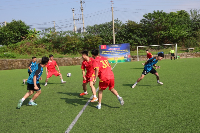 Phú Nghĩa tổ chức thành công Giải bóng đá trong Chương trình Đại hội Thể dục thể thao lần thứ I, năm 2025- Ảnh 13.