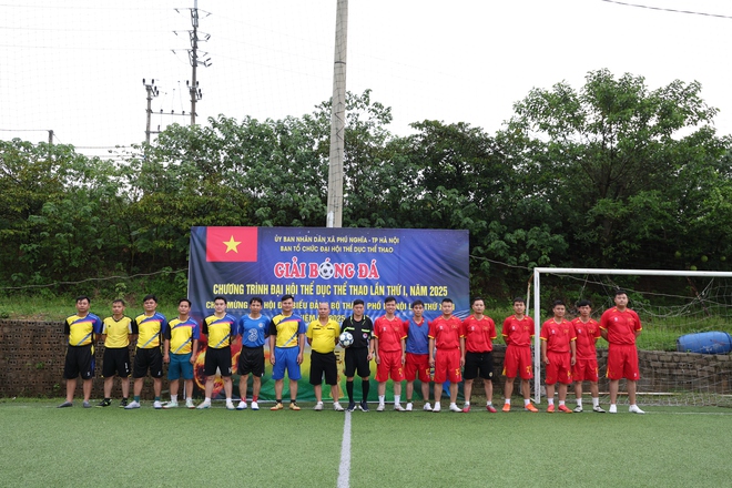Phú Nghĩa tổ chức thành công Giải bóng đá trong Chương trình Đại hội Thể dục thể thao lần thứ I, năm 2025- Ảnh 9.