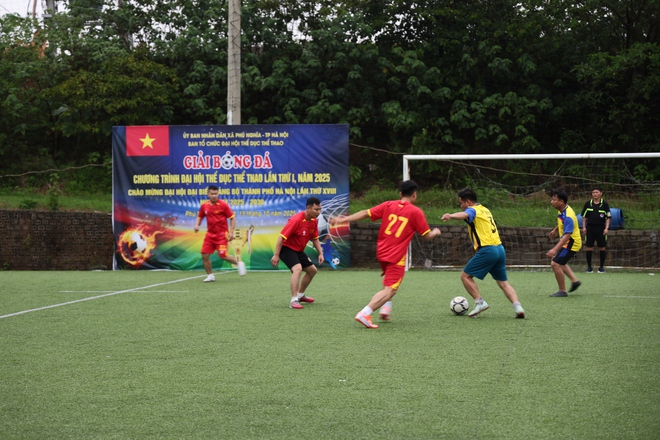Phú Nghĩa tổ chức thành công Giải bóng đá trong Chương trình Đại hội Thể dục thể thao lần thứ I, năm 2025- Ảnh 19.