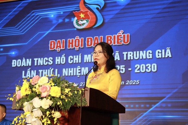 ĐOÀN THANH NIÊN XÃ TRUNG GIÃ TỔ CHỨC THÀNH CÔNG ĐẠI HỘI ĐẠI BIỂU LẦN THỨ I, NHIỆM KỲ 2025 – 2030- Ảnh 7.