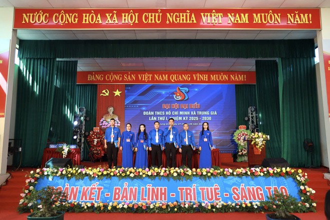 ĐOÀN THANH NIÊN XÃ TRUNG GIÃ TỔ CHỨC THÀNH CÔNG ĐẠI HỘI ĐẠI BIỂU LẦN THỨ I, NHIỆM KỲ 2025 – 2030- Ảnh 9.