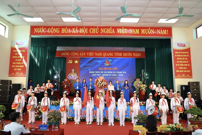 ĐOÀN THANH NIÊN XÃ TRUNG GIÃ TỔ CHỨC THÀNH CÔNG ĐẠI HỘI ĐẠI BIỂU LẦN THỨ I, NHIỆM KỲ 2025 – 2030- Ảnh 4.