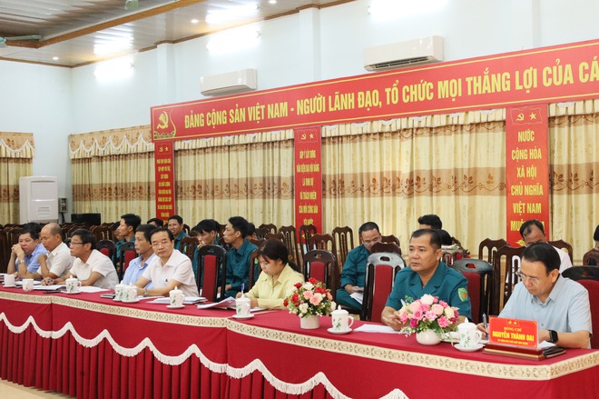 HỘI ĐỒNG NGHĨA VỤ QUÂN SỰ XÃ CỔ ĐÔ TỔ CHỨC HỘI NGHỊ XÉT DUYỆT TIÊU CHUẨN VĂN HÓA, CHÍNH TRỊ, ĐẠO ĐỨC CHO CÔNG DÂN NHẬP NGŨ NĂM 2026- Ảnh 2.