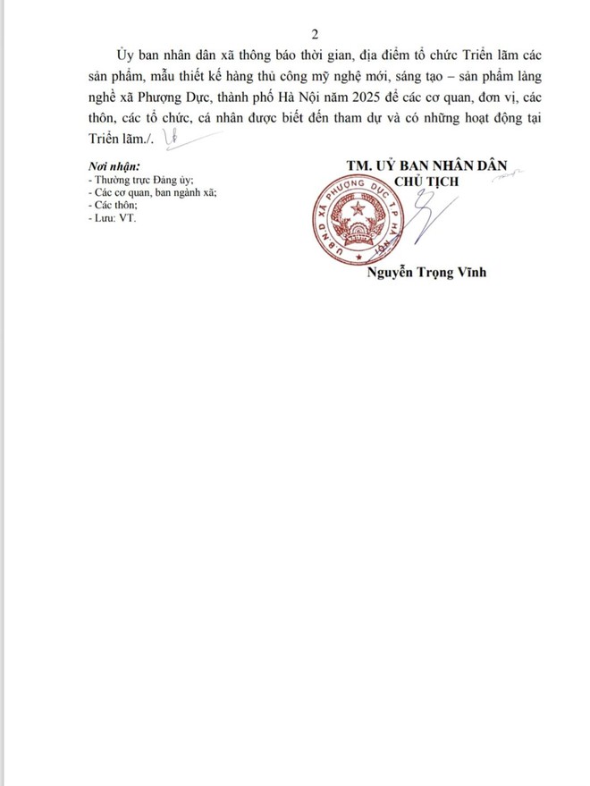 THÔNG BÁO THỜI GIAN, ĐỊA ĐIỂM TỔ CHỨC TRIỂN LÃM- Ảnh 2.