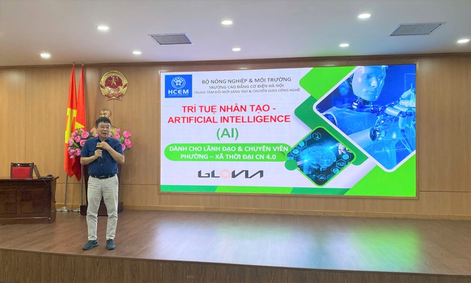 PHƯỜNG CẦU GIẤY TỔ CHỨC TẬP HUẤN “ỨNG DỤNG TRÍ TUỆ NHÂN TẠO TRONG THỰC HIỆN NHIỆM VỤ QUẢN LÝ NHÀ NƯỚC”- Ảnh 2.