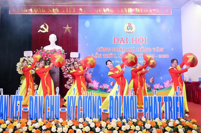 ĐẠI HỘI CÔNG ĐOÀN XÃ HỒNG VÂN LẦN THỨ I, NHIỆM KỲ 2025-2030 THÀNH CÔNG TỐT ĐẸP- Ảnh 7.
