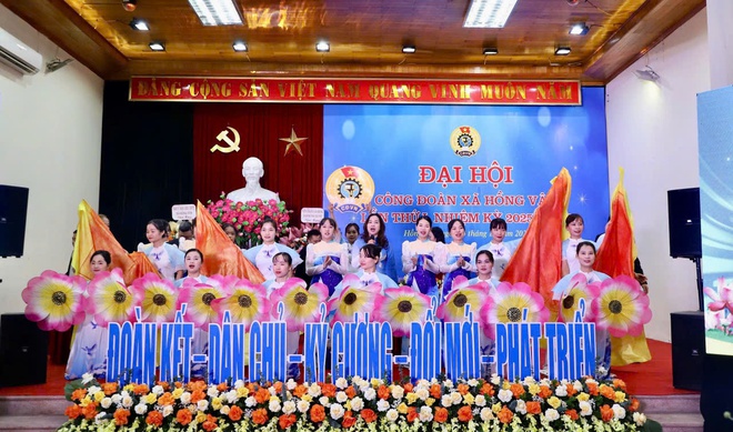 ĐẠI HỘI CÔNG ĐOÀN XÃ HỒNG VÂN LẦN THỨ I, NHIỆM KỲ 2025-2030 THÀNH CÔNG TỐT ĐẸP- Ảnh 10.