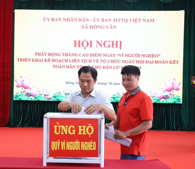 XÃ HỒNG VÂN PHÁT ĐỘNG THÁNG CAO ĐIỂM NGÀY “VÌ NGƯỜI NGHÈO” VÀ TRIỂN KHAI NGÀY HỘI ĐẠI ĐOÀN KẾT TOÀN DÂN TỘC Ở KHU DÂN CƯ NĂM 2025 - Ảnh 8.