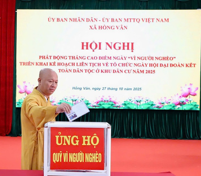 XÃ HỒNG VÂN PHÁT ĐỘNG THÁNG CAO ĐIỂM NGÀY “VÌ NGƯỜI NGHÈO” VÀ TRIỂN KHAI NGÀY HỘI ĐẠI ĐOÀN KẾT TOÀN DÂN TỘC Ở KHU DÂN CƯ NĂM 2025 - Ảnh 9.