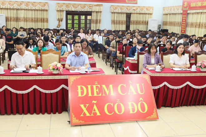 XÃ CỔ ĐÔ THAM DỰ TẬP HUẤN SỬ DỤNG HỆ THỐNG SỔ TAY ĐẢNG VIÊN ĐIỆN TỬ- Ảnh 1.