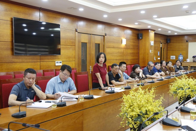 Phường Hà Đông làm việc với các hộ tiểu thương kinh doanh tại chợ Xanh Văn Quán - Yên Phúc- Ảnh 3.