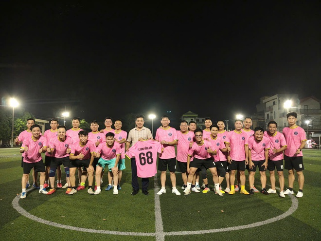 LỄ RA MẮT THÀNH LẬP ĐỘI BÓNG ĐÁ FC UBND XÃ HỒNG VÂN- Ảnh 3.