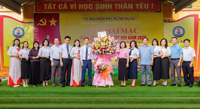 TRUNG GIÃ KHAI MẠC TUẦN LỄ HƯỞNG ỨNG HỌC TẬP SUỐT ĐỜI NĂM 2025- Ảnh 3.