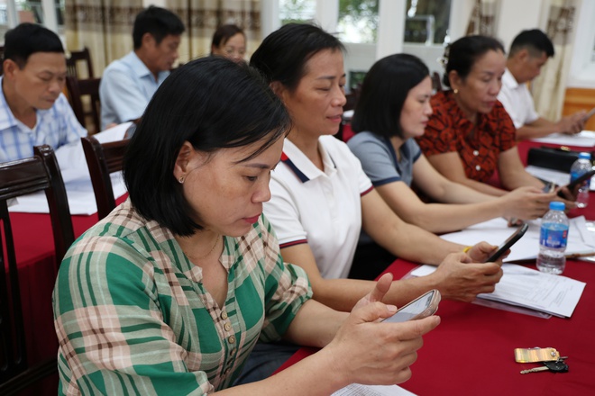 Thống kê cơ sở Chương Mỹ tập huấn nghiệp vụ công tác thu thập thông tin lập bảng kê cơ sở sản xuất kinh doanh cá thể trong Tổng điều tra kinh tế năm 2026 cho các điều tra viên của xã Phú Nghĩa- Ảnh 6.