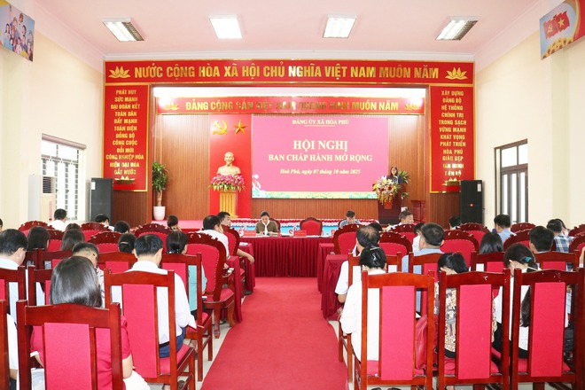 Hội nghị Ban chấp hành mở rộng thông qua một số nhiệm vụ trọng tâm.- Ảnh 1.