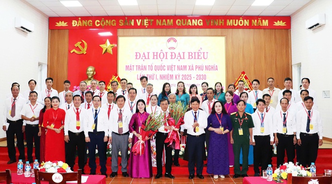 Phú Nghĩa đẩy mạnh tuyên truyền Đại hội đại biểu Mặt trận Tổ quốc Việt Nam các cấp- Ảnh 2.