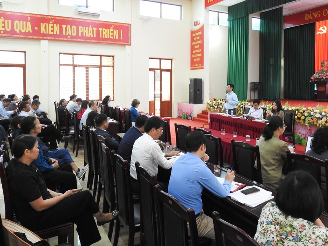 THƯỜNG TRỰC ĐẢNG ỦY XÃ TRUNG GIÃ LÀM VIỆC VỚI CÁC THÔN TRÊN ĐỊA BÀN- Ảnh 3.