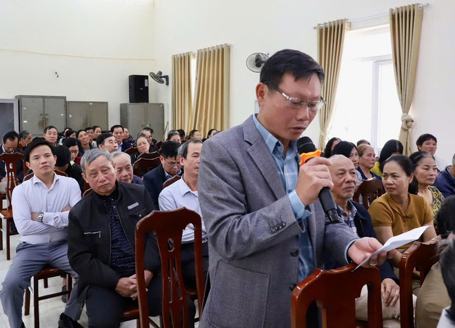 UBND xã Hồng Vân: Hội nghị đối thoại lắng nghe ý kiến của người dân về thủ tục hành chính - Ảnh 8.