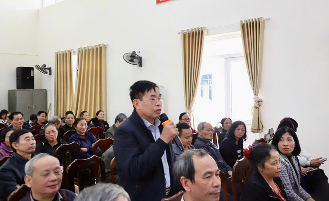 UBND xã Hồng Vân: Hội nghị đối thoại lắng nghe ý kiến của người dân về thủ tục hành chính - Ảnh 11.