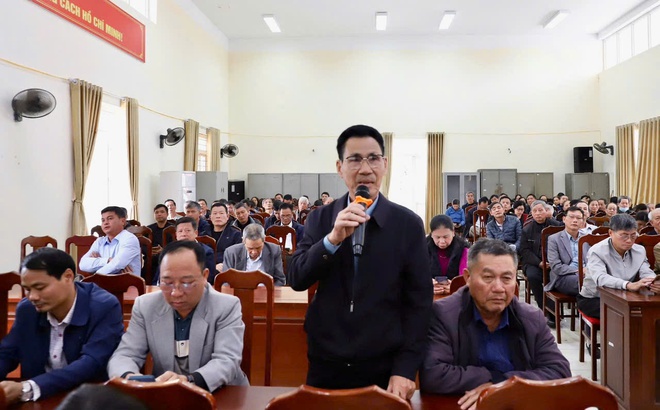 UBND xã Hồng Vân: Hội nghị đối thoại lắng nghe ý kiến của người dân về thủ tục hành chính - Ảnh 9.