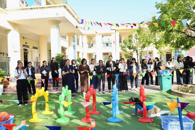 UBND xã Hồng Vân: Bồi dưỡng kiến thức vệ sinh an toàn thực phẩm, giáo dục dinh dưỡng kết hợp vận động tại trường Mầm non Hồng Vân - Ảnh 4.