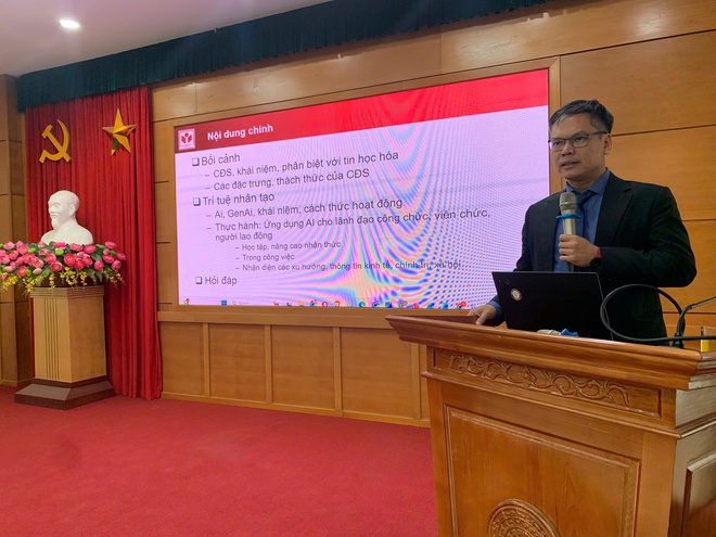 Khương Đình: Tập huấn ứng dụng Trí tuệ nhân tạo cho đội ngũ cán bộ, công chức phường- Ảnh 6.