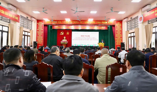 HỘI NGHỊ LẤY Ý KIẾN CỦA CƠ QUAN, TỔ CHỨC, CỘNG ĐỒNG DÂN CƯ ĐỐI VỚI ĐỒ ÁN QUY HOẠCH PHÂN KHU ĐÔ THỊ THỂ THAO OLYMPIC - KHU C TỶ LỆ 1/2.000- Ảnh 1.