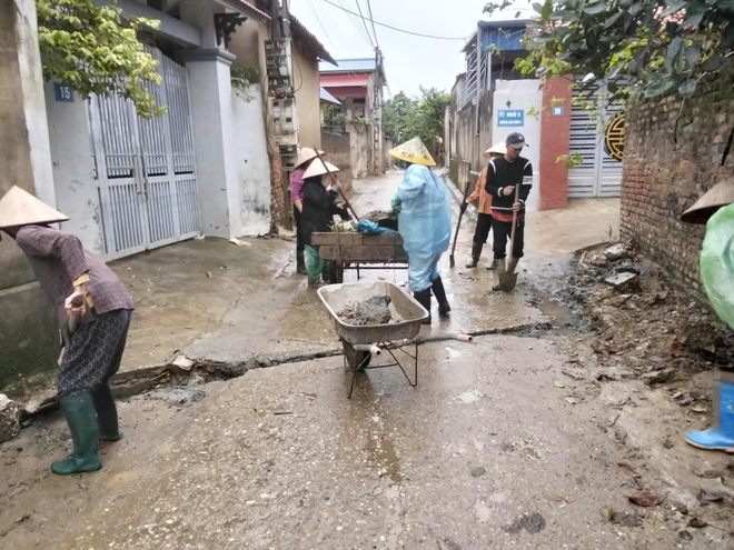 Thôn Hoà Bình (xã Trung Giã) tích cực thực hiện công tác vệ sinh môi trường, chung tay xây dựng xã Trung Giã "Sáng - Xanh - Sạch - đẹp"- Ảnh 3.