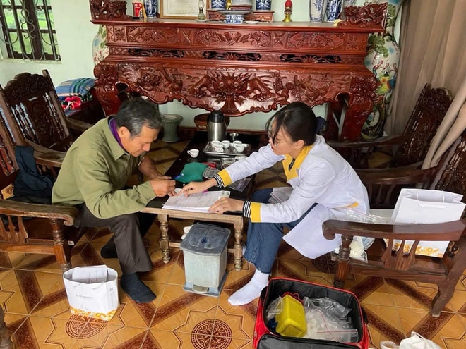 XÃ TRUNG GIÃ TRIỂN KHAI LẤY MẪU ADN THÂN NHÂN LIỆT SĨ CHƯA XÁC ĐỊNH DANH TÍNH – HOẠT ĐỘNG Ý NGHĨA TRI ÂN NGƯỜI CÓ CÔNG- Ảnh 2.