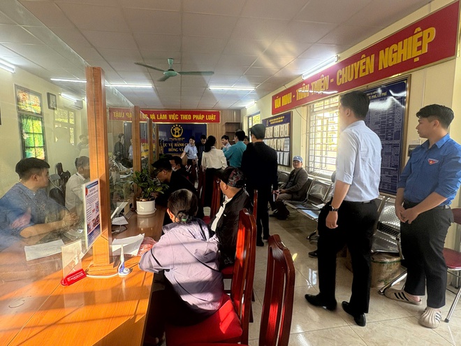 Đoàn Kiểm tra số 2 Thành phố Hà Nội kiểm tra công tác Cải cách hành chính và Chuyển đổi số tại UBND xã Hồng Vân- Ảnh 9.