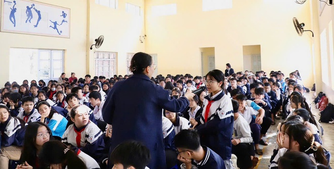 Truyền thông chăm sóc sức khoẻ vị thành niên tại trường THCS Vân Tảo- Ảnh 3.