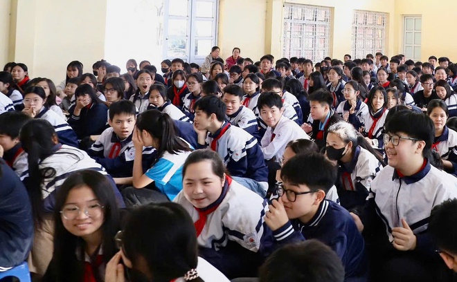 Truyền thông chăm sóc sức khoẻ vị thành niên tại trường THCS Vân Tảo- Ảnh 7.