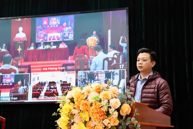 Tổ đại biểu HĐND TP Hà Nội (Đơn vị bầu cử số 18) tiếp xúc cử tri 4 xã: Thường Tín, Thượng Phúc, Hồng Vân, Chương Dương sau kỳ họp thứ 28 HĐND TP Hà Nội năm 2025, khóa XVI, nhiệm kỳ 2021 - 2026.- Ảnh 7.