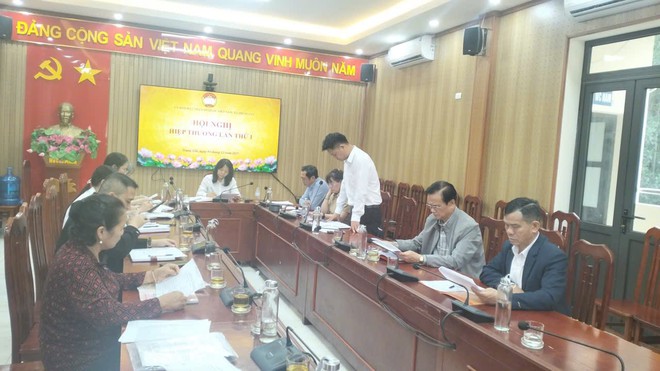 UỶ BAN MTTQ VIỆT NAM XÃ TRUNG GIÃ TỔ CHỨC HỘI NGHỊ PHẢN BIỆN XÃ HỘI VÀ HIỆP THƯƠNG LẦN THỨ NHẤT VỀ GIỚI THIỆU NGƯỜI ỨNG CỬ HĐND XÃ NHIỆM KỲ 2026–2031- Ảnh 7.