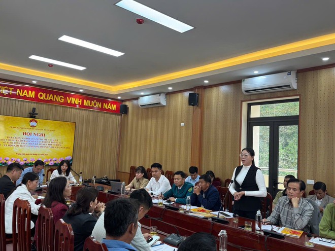 UỶ BAN MTTQ VIỆT NAM XÃ TRUNG GIÃ TỔ CHỨC HỘI NGHỊ PHẢN BIỆN XÃ HỘI VÀ HIỆP THƯƠNG LẦN THỨ NHẤT VỀ GIỚI THIỆU NGƯỜI ỨNG CỬ HĐND XÃ NHIỆM KỲ 2026–2031- Ảnh 9.