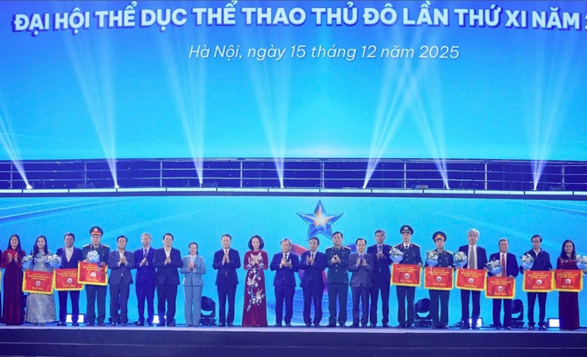 Tưng bừng Lễ khai mạc Đại hội Thể dục thể thao Thủ đô lần thứ XI - năm 2025- Ảnh 11.
