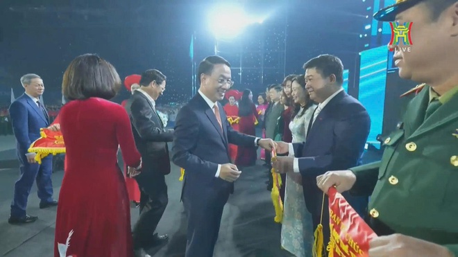 Tưng bừng Lễ khai mạc Đại hội Thể dục thể thao Thủ đô lần thứ XI - năm 2025- Ảnh 10.