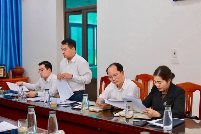 UBND xã Yên Bài tổ chức hội nghị giao ban tuần- Ảnh 2.