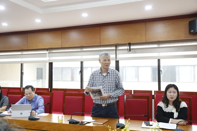 Phường Hà Đông đón Đoàn công tác của Hội đồng Thủ công Thế giới kiểm tra hoạt động làng nghề dệt lụa Vạn Phúc- Ảnh 5.