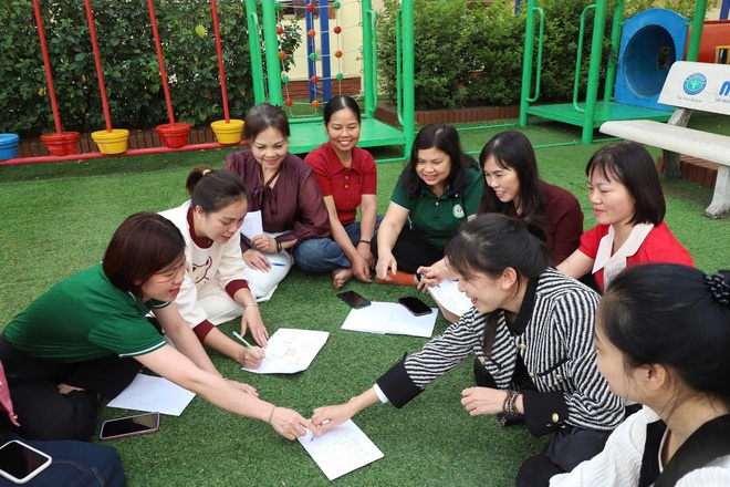 Trường Mầm non Vân Tảo tổ chức chuyên đề bồi dưỡng đạo đức của người giáo viên mầm non và quản lý cảm xúc của người giáo viên mầm non trong hoạt động nghề nghiệp- Ảnh 13.