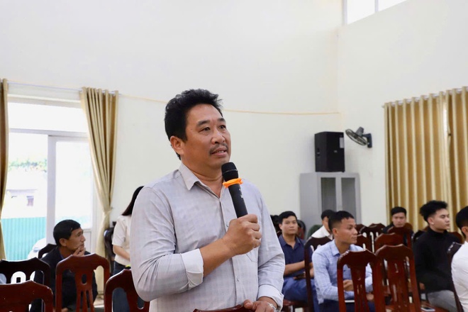 Hội nghị triển khai công tác chuẩn bị giải phóng mặt bằng xây dựng khu đô thị thể thao Olympic (phân khu C) trên địa bàn xã Hồng Vân - Ảnh 8.