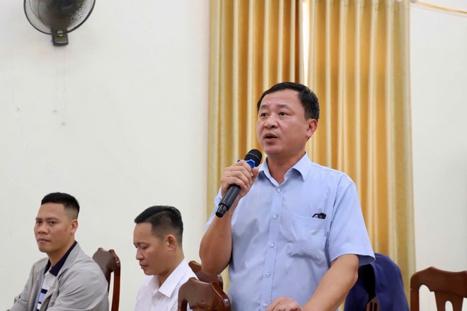 Hội nghị triển khai công tác chuẩn bị giải phóng mặt bằng xây dựng khu đô thị thể thao Olympic (phân khu C) trên địa bàn xã Hồng Vân - Ảnh 9.