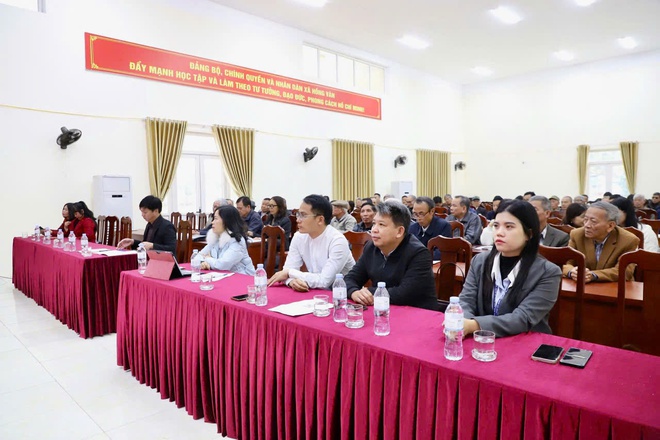 UBND xã Hồng Vân tập huấn luật di sản văn hóa và công tác quản lý, tổ chức lễ hội trên địa bàn- Ảnh 1.