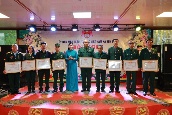 UB MTTQ xã Yên Bài tổng kết công tác mặt trận và các tổ chức chính trị xã hội năm 2025.- Ảnh 40.