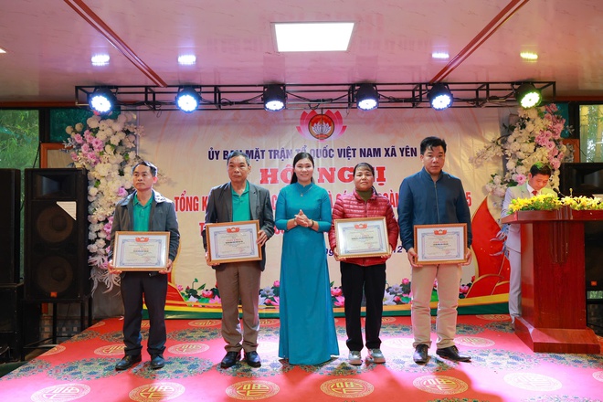 UB MTTQ xã Yên Bài tổng kết công tác mặt trận và các tổ chức chính trị xã hội năm 2025.- Ảnh 48.