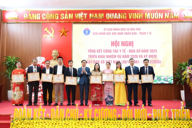 Hội nghị tổng kết công tác y tế – dân số năm 2025- Ảnh 4.