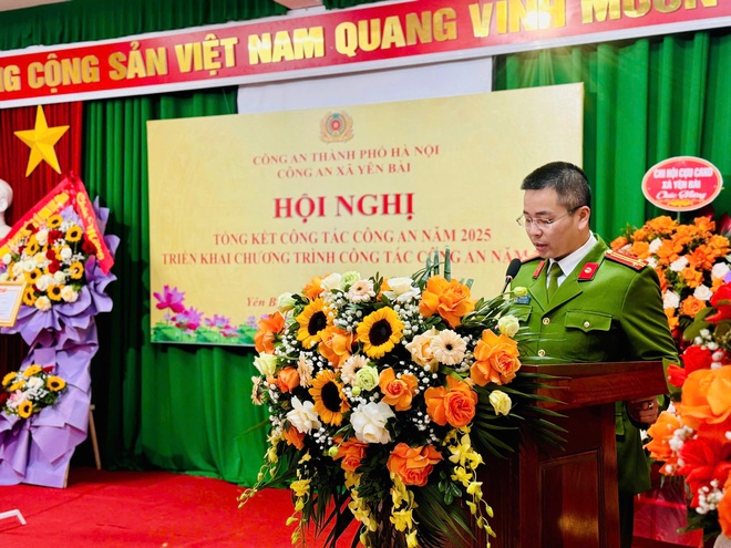 Công an xã Yên Bài tổng kết công tác năm 2025- Ảnh 5.