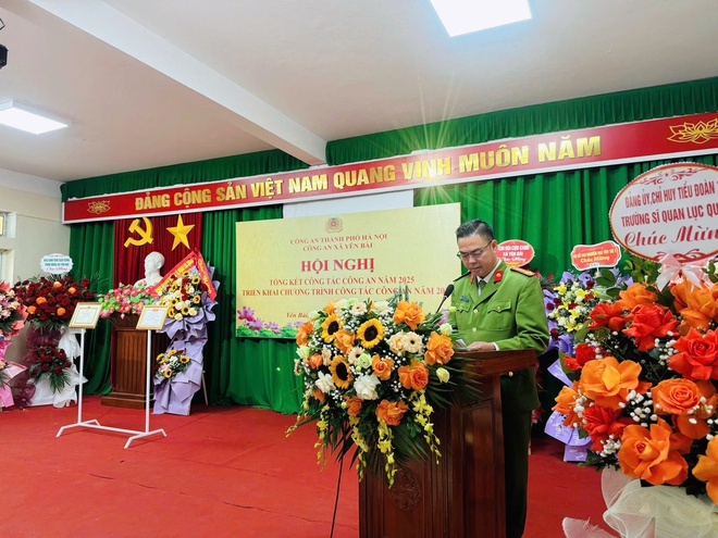 Công an xã Yên Bài tổng kết công tác năm 2025- Ảnh 4.